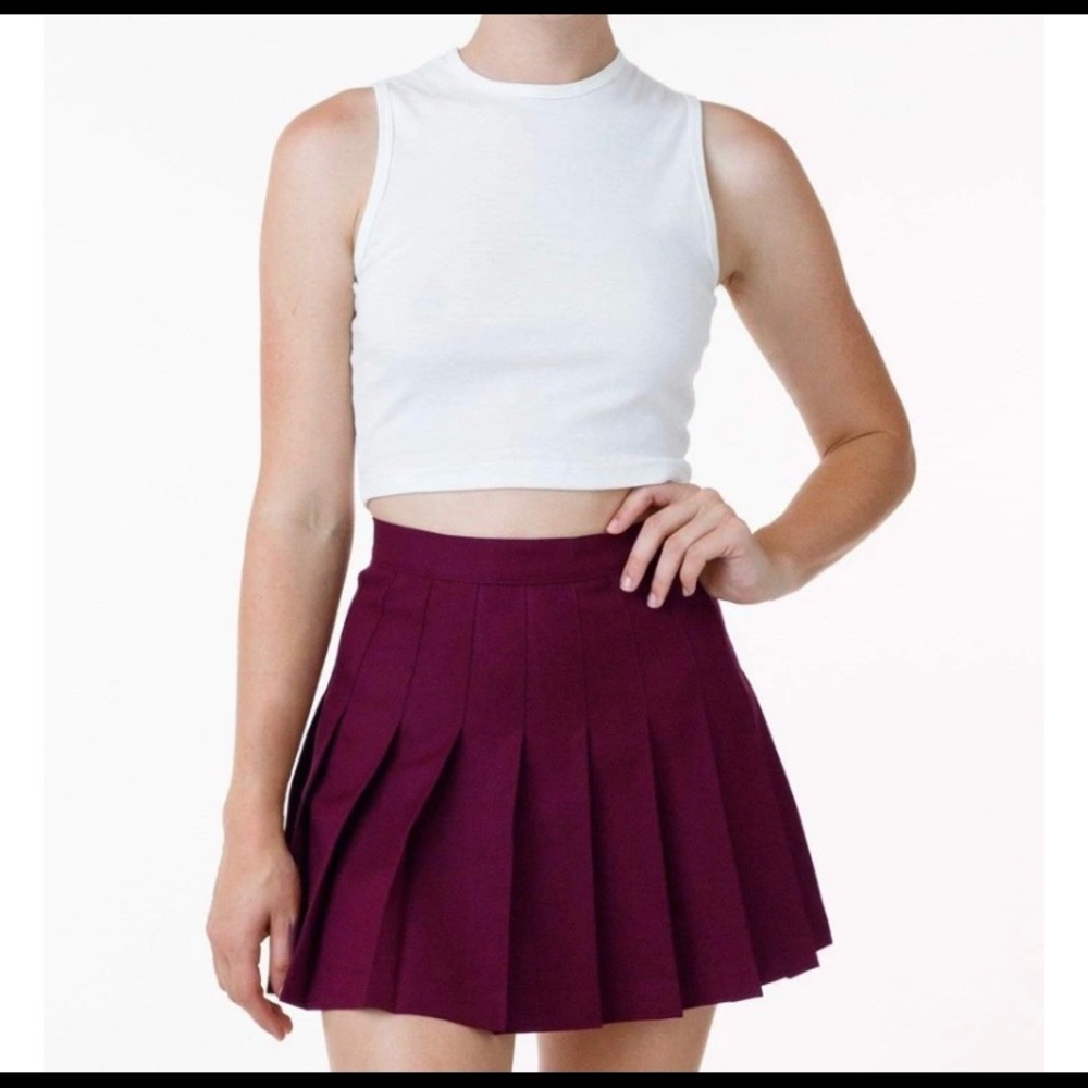 NWOT Los Angeles Apparel Tennis Skirt